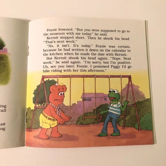 Vtg Lot of 2 Muppet Kids Moms Having a Baby and Im Mad At You Golden Books - Picture 10 of 16